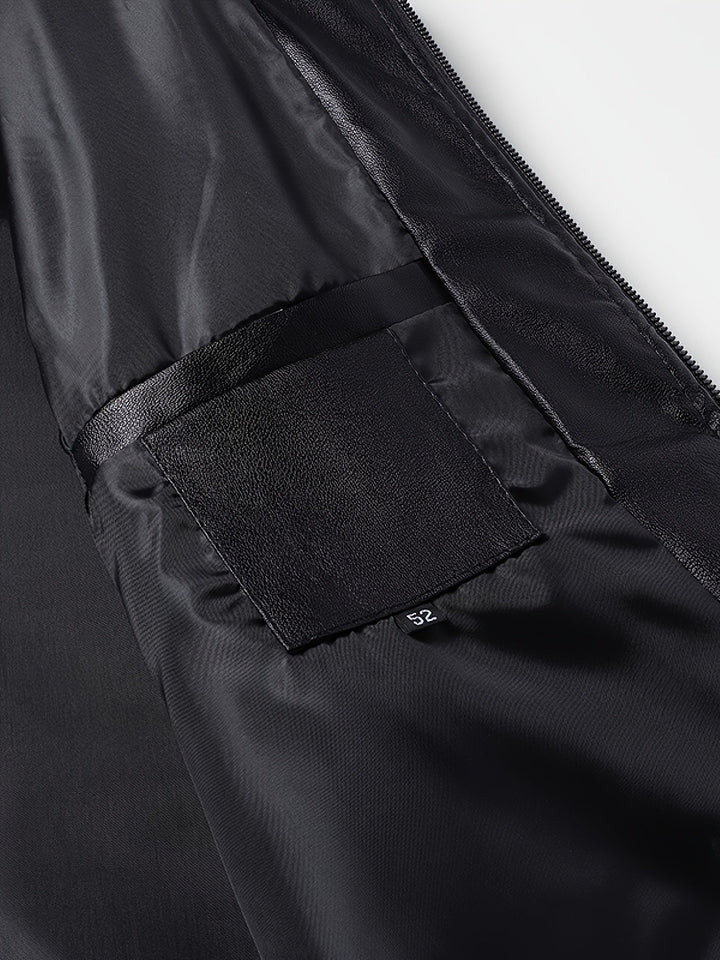 Dalton | Finsydd Zip-Up Bomberjacka