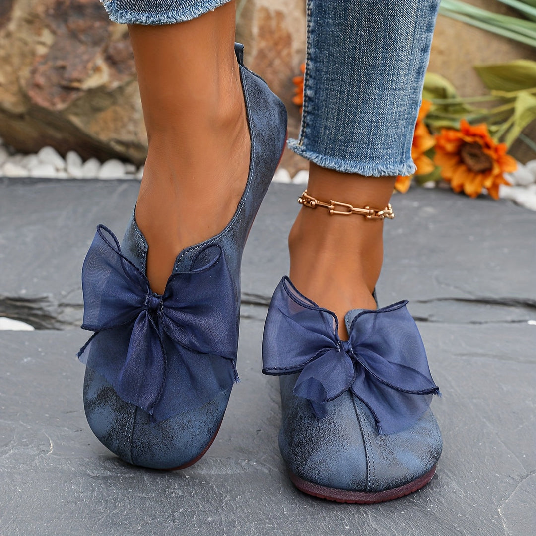 Cecilia | Båge-Accent Slip-On Flats