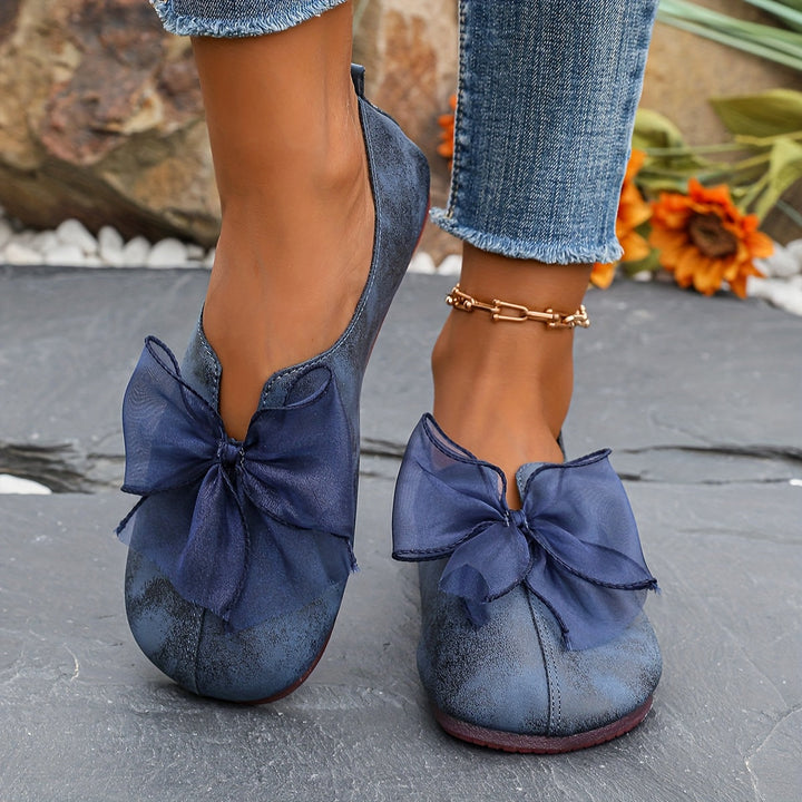 Cecilia | Båge-Accent Slip-On Flats