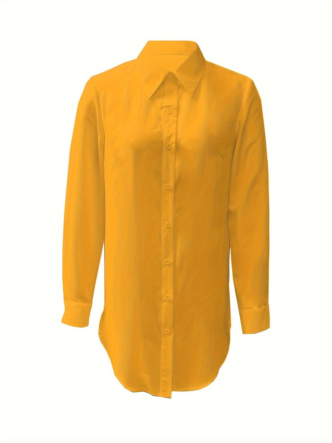 Quinn | Fins Button-Front Blus