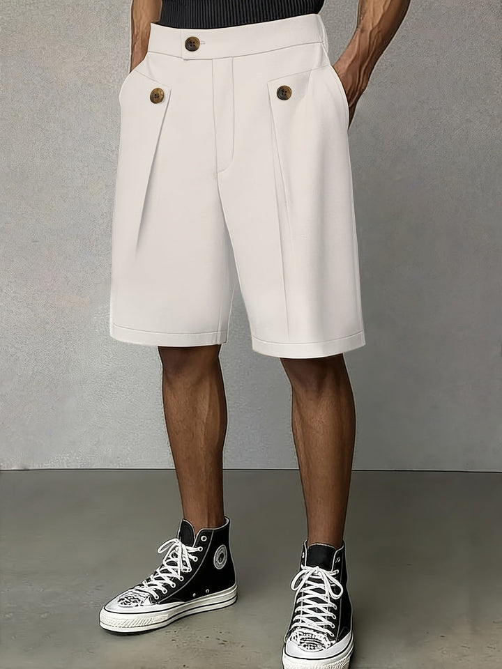 Harlan | Skräddarsydda Plisserade Shorts