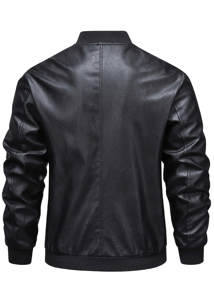 Dalton | Finsydd Zip-Up Bomberjacka