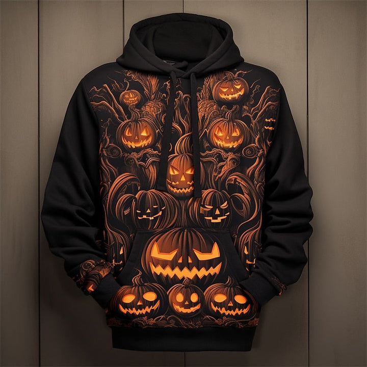 Holden | Halloween Pumpa Grafik Hoodie