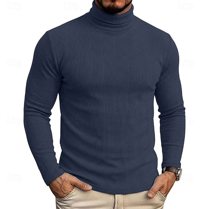 Rowan | Texturerad Polokrage