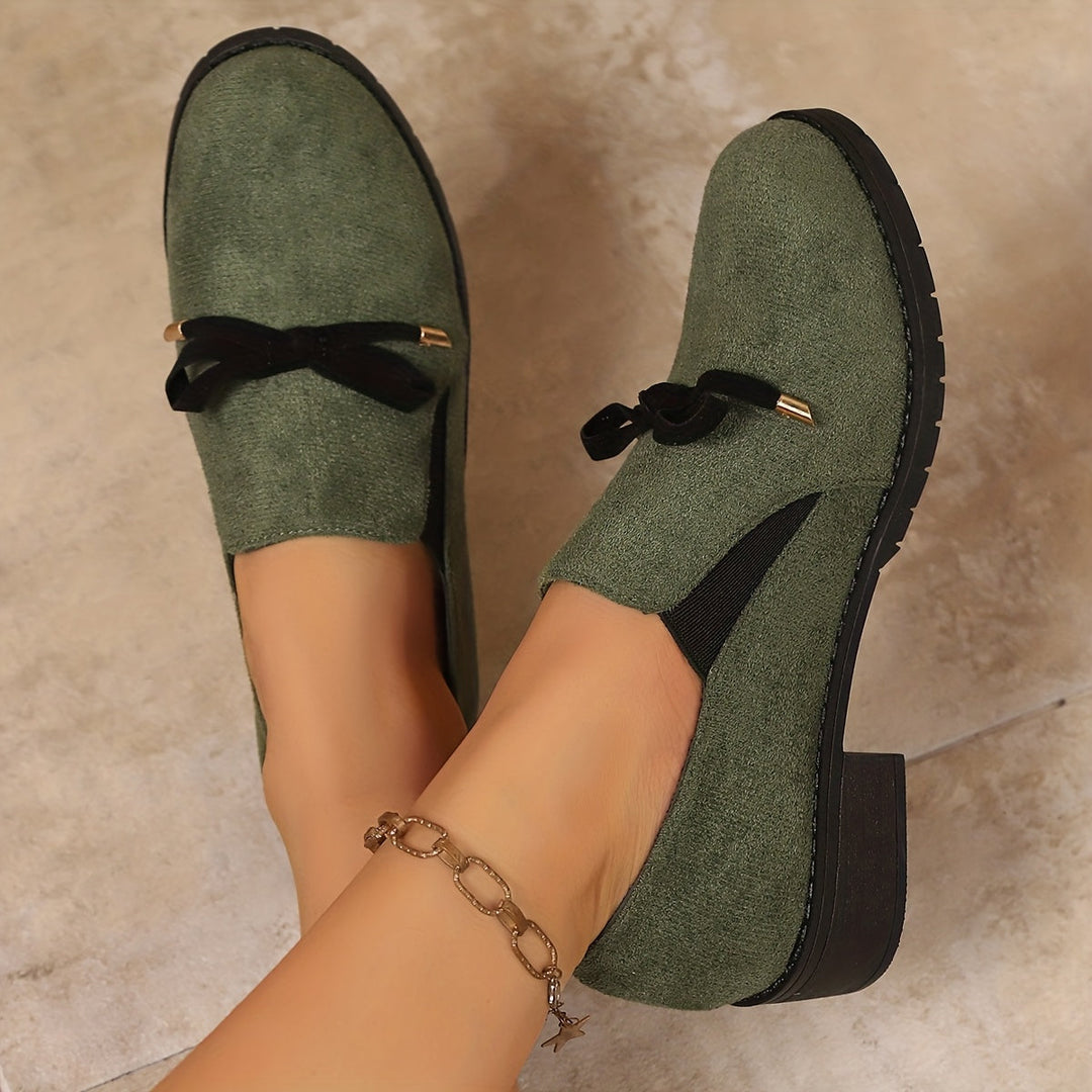 Nadia | Slip-On Loafers med Båge