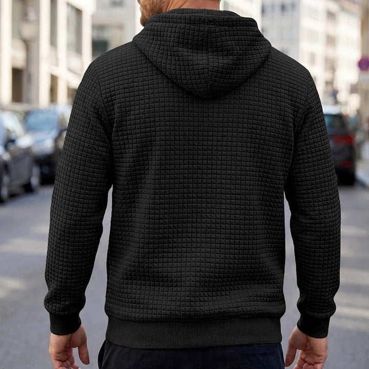 Bryce | Texturerad Komfort Hoodie