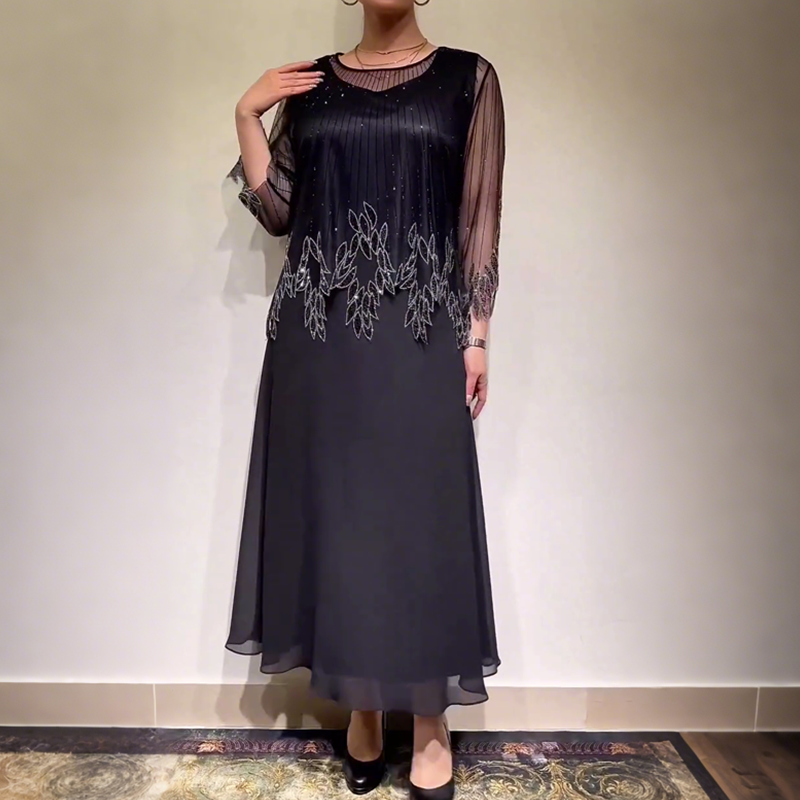 Ava | Stilig Casual Midi Klänning