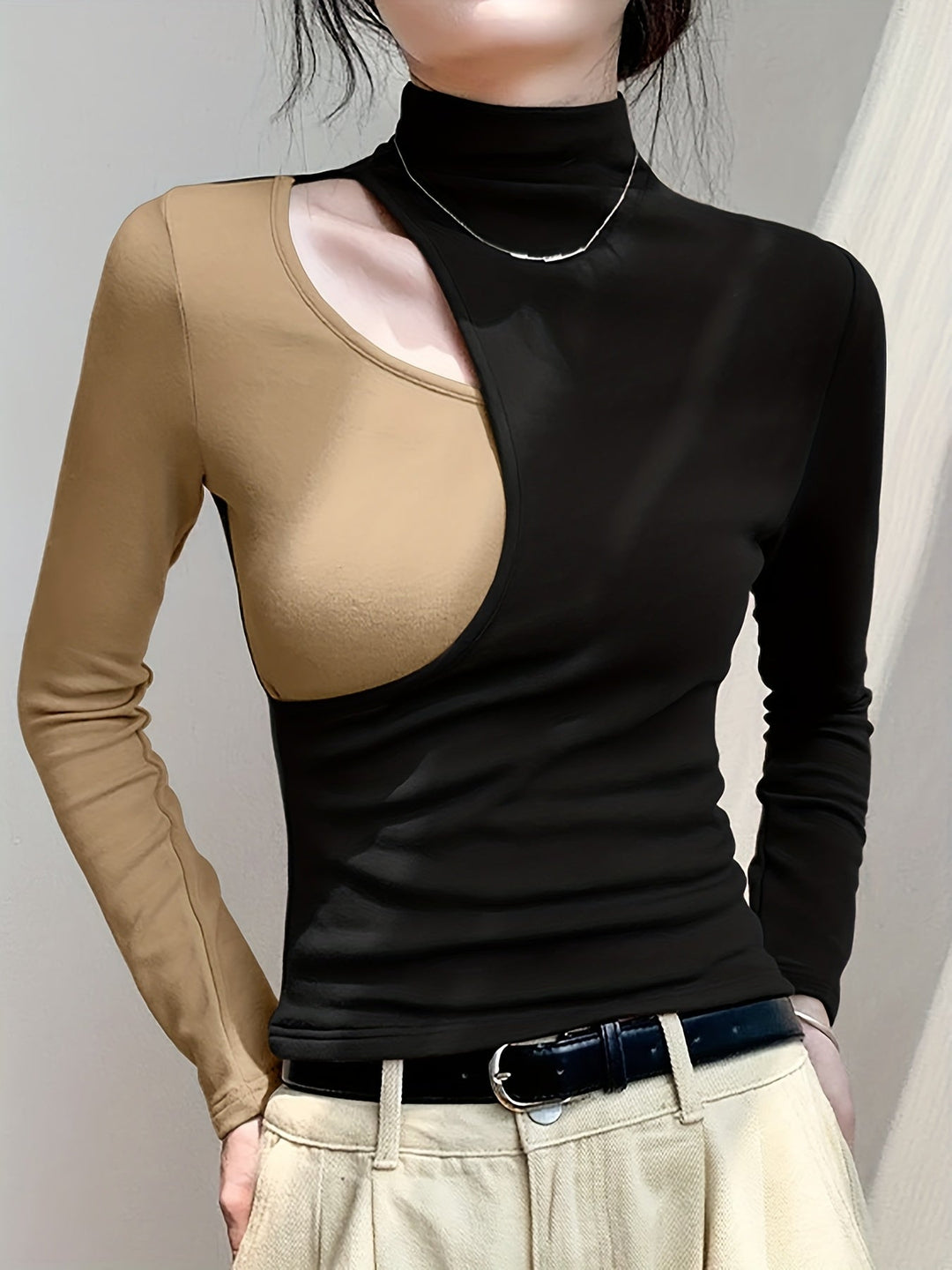 Eliana | Urtagen Mock Neck Topp
