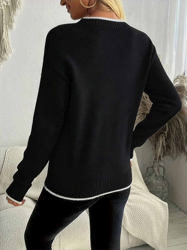 Holly | Snöflinga Crewneck Tröja