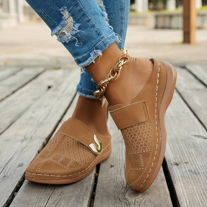 Bernadette | Dämpade Wedge Träskor