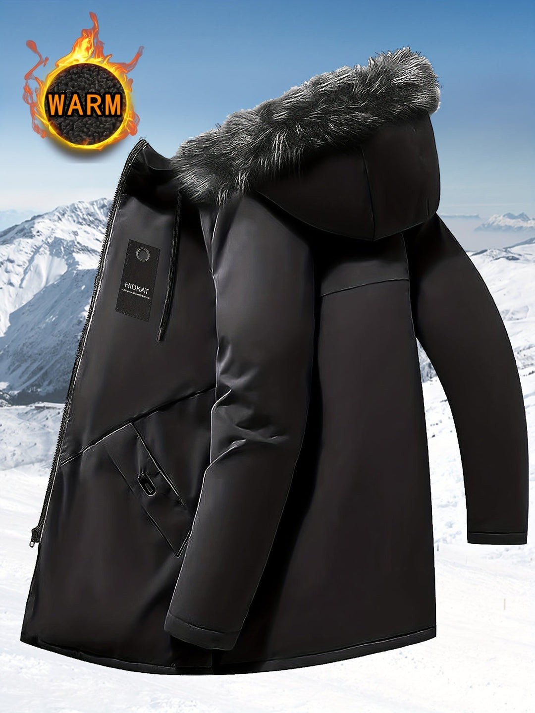 Lincoln | Huva Mid-Length Parka Jacka