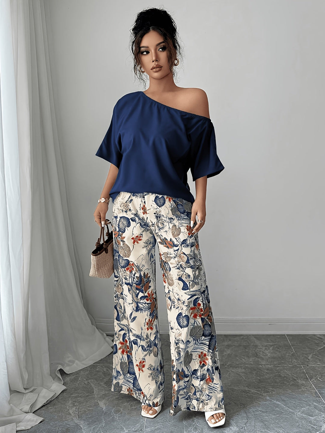 Estella | Off-Shoulder Tvådelad Set