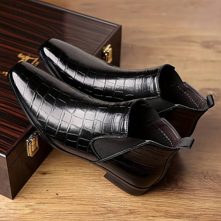 Sterling | Raffinerade Slip-On Chelsea Boots