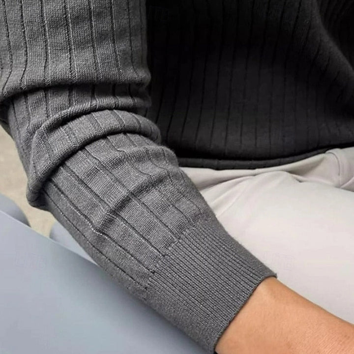 Theo | Ribbad Henley Tröja
