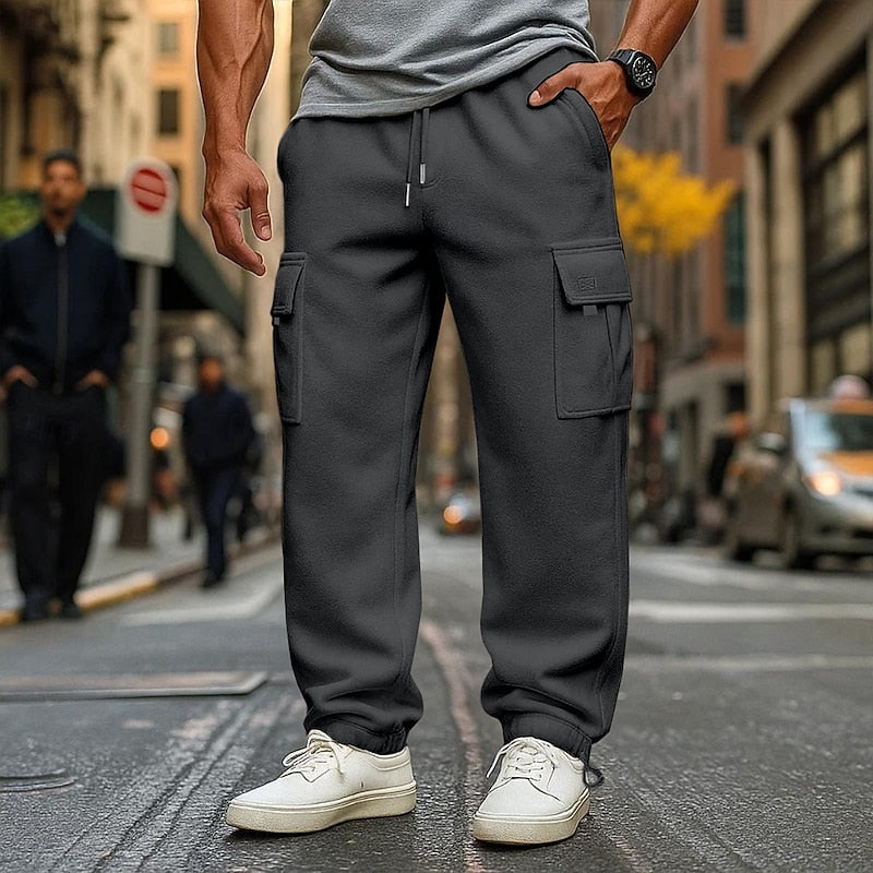Hollis | Avslappnade Cargo Joggers