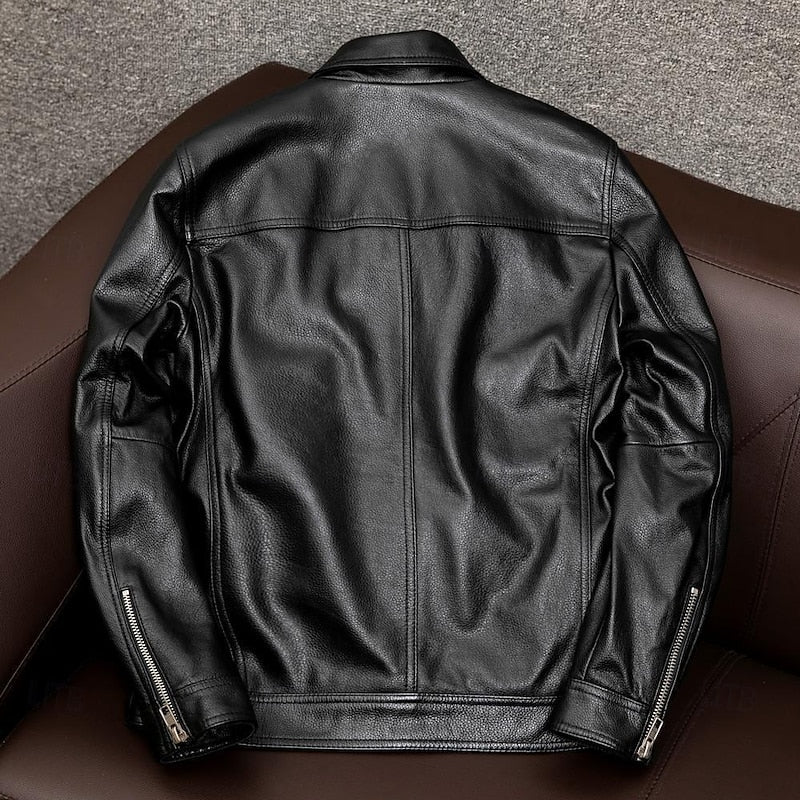 Anthony | Klassisk Krage Moto Jacka