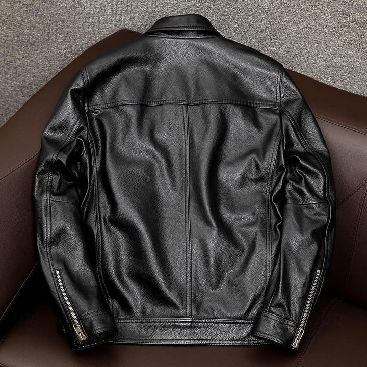 Anthony | Klassisk Krage Moto Jacka