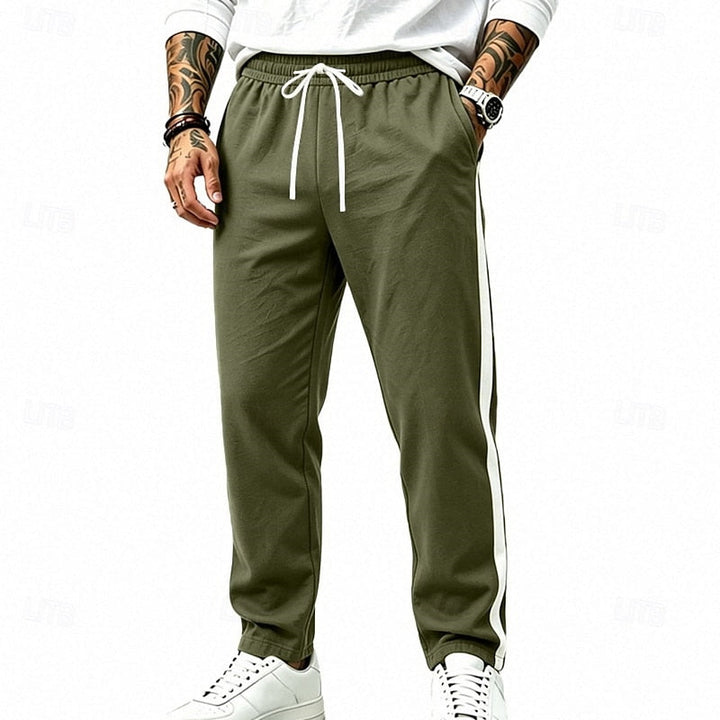 Damian | Avslappnade Sweatpants med Sidostråk