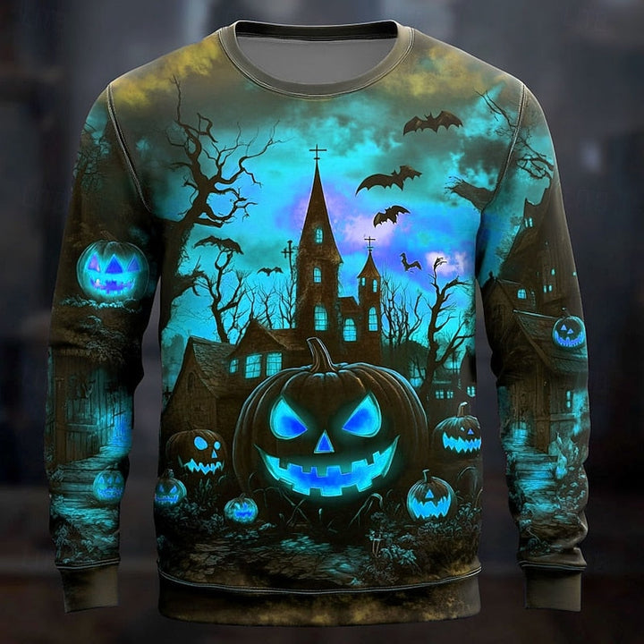 Casper | Halloween Grafisk Crew Neck Sweatshirt
