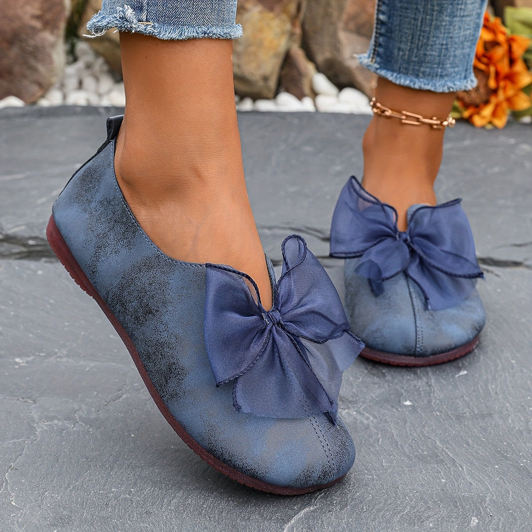 Cecilia | Båge-Accent Slip-On Flats