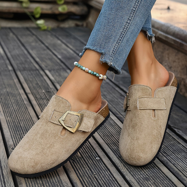 Winona | Slip-On Mules med Spänne