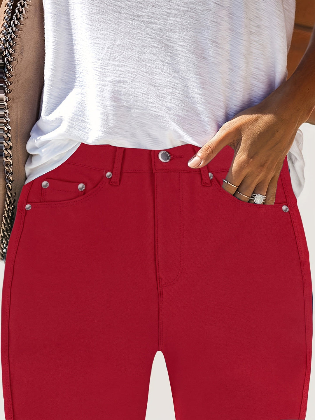 Joan | Högmidjade Skinny Jeans