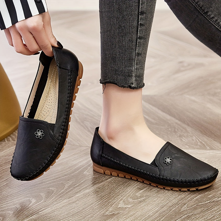 Charlene | Mjuka Slip-On Loafers