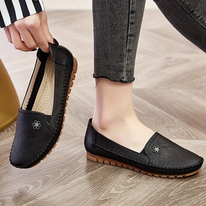 Charlene | Mjuka Slip-On Loafers