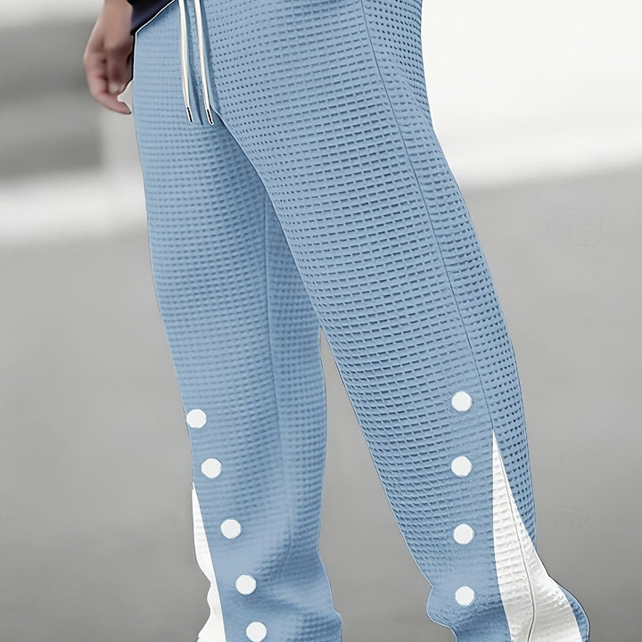 Barrett | Texturerade Snap-Side Byxor