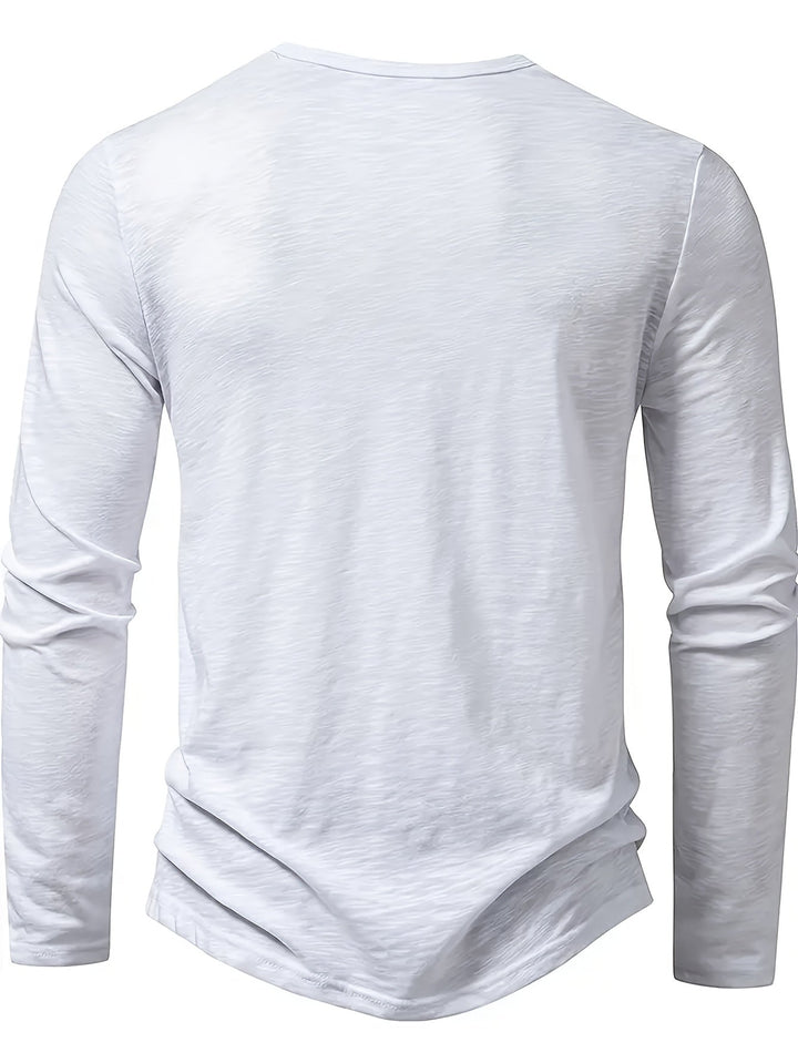 Dalton | Klassisk Knapp-Placket Henley