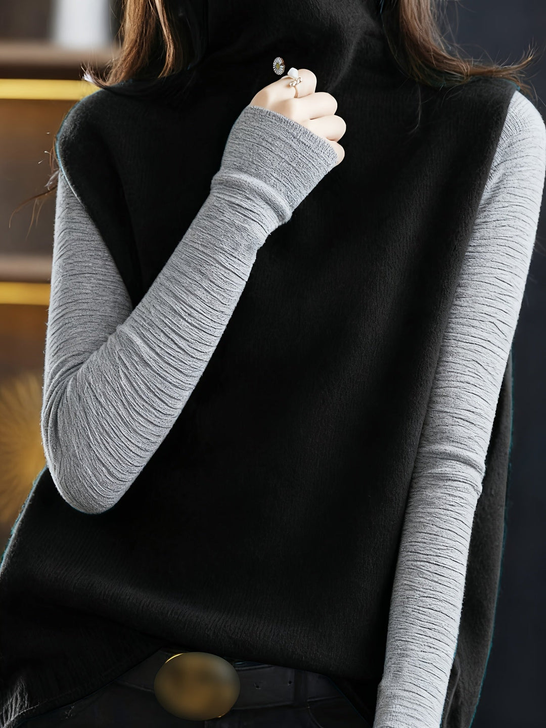 Giselle | Raffinerad Höghalss Vest