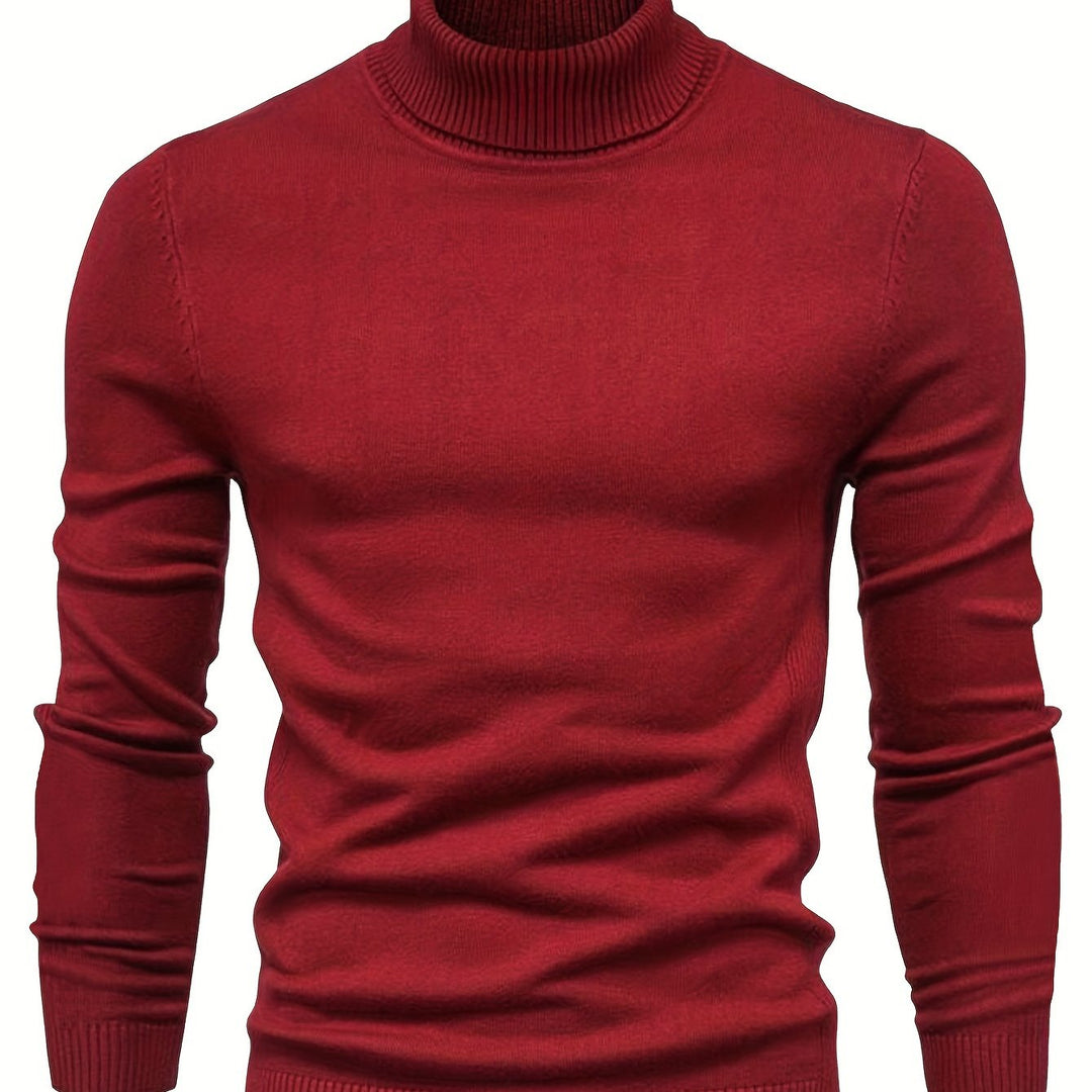 Malcolm | Klassisk Mock-Neck Tröja