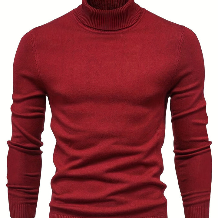 Malcolm | Klassisk Mock-Neck Tröja