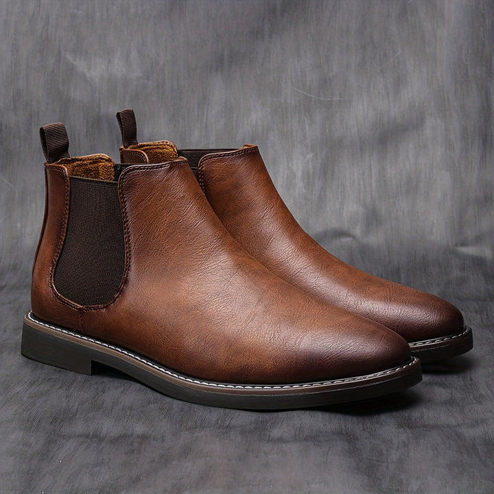Nelson | Raffinerade Slip-On Chelsea Boots