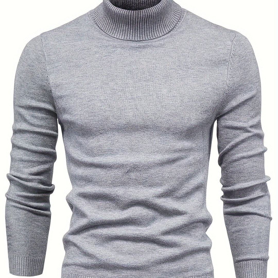Malcolm | Klassisk Mock-Neck Tröja