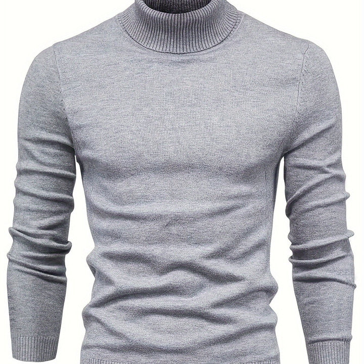 Malcolm | Klassisk Mock-Neck Tröja