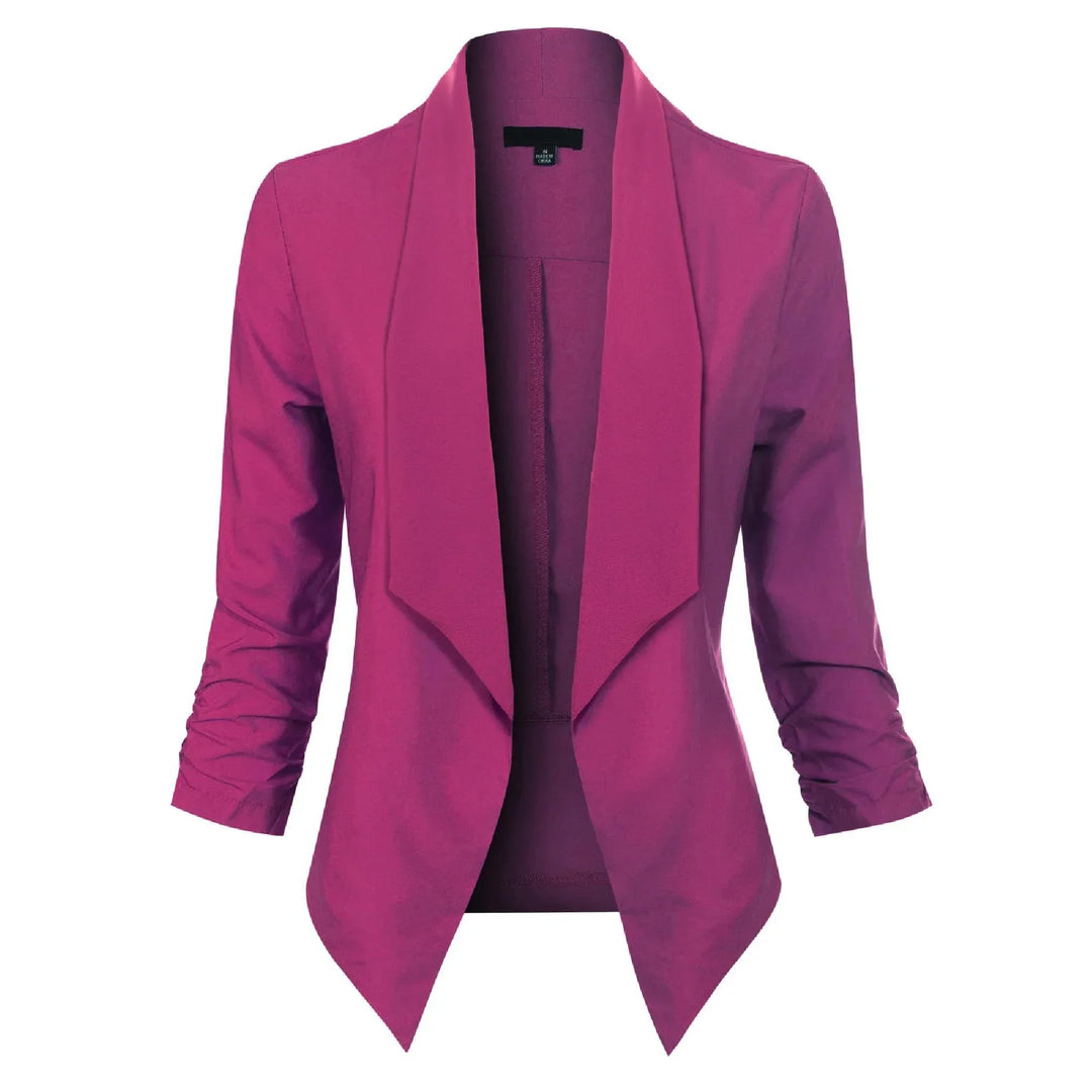 Penelope | Öppen Framskjutning Draperad Blazer
