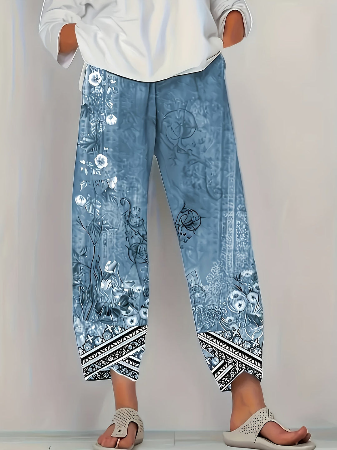 Meredith | Botaniska Croppade Byxor