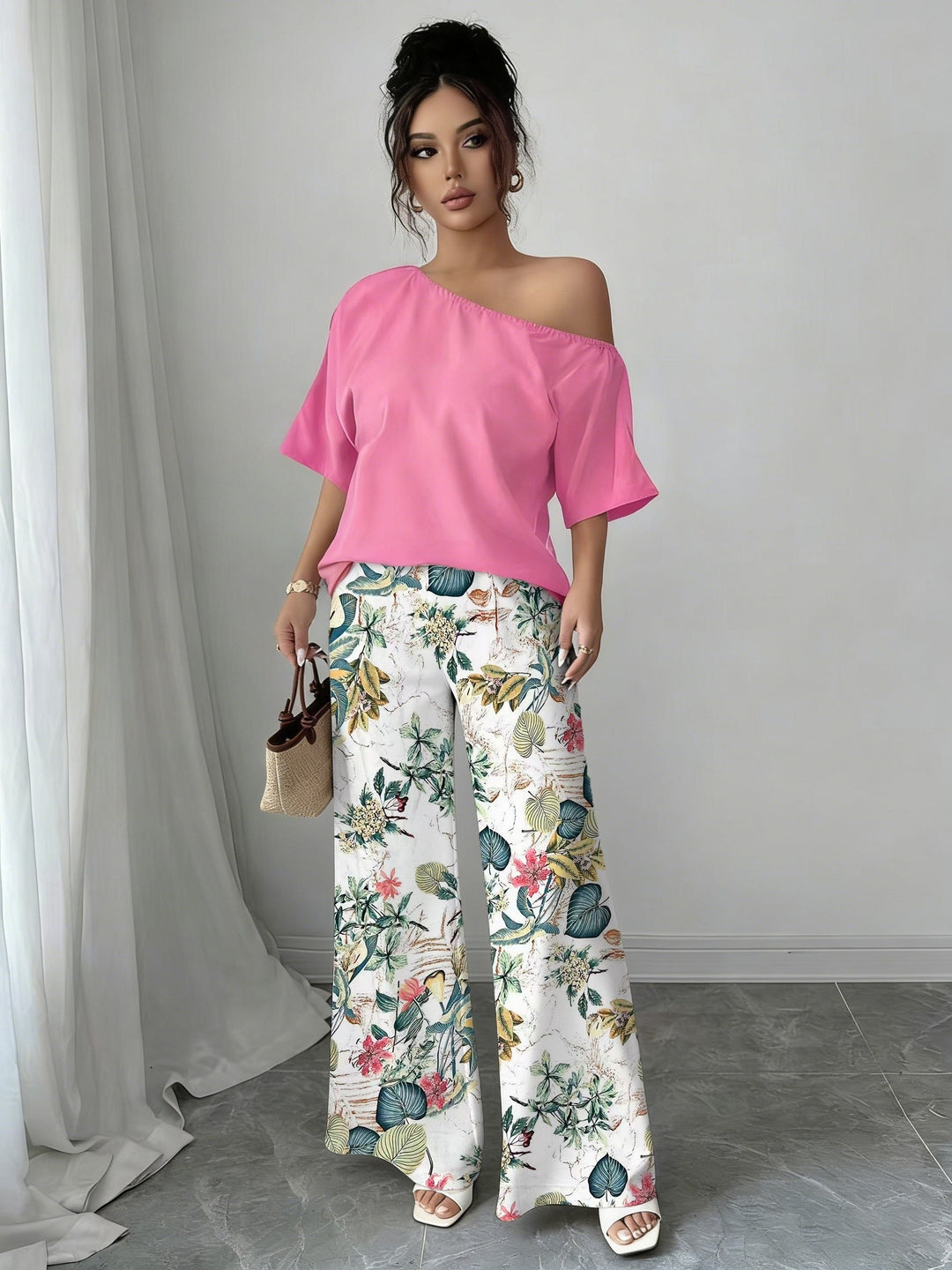 Estella | Off-Shoulder Tvådelad Set