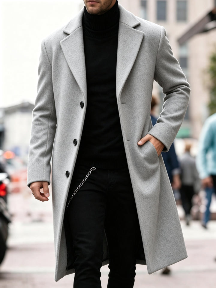 Chandler | Raffinerad Lång Trench Coat