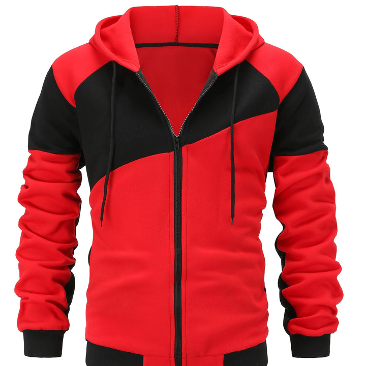 Bryce | Färgblock Zip-Up Hooded Jacket