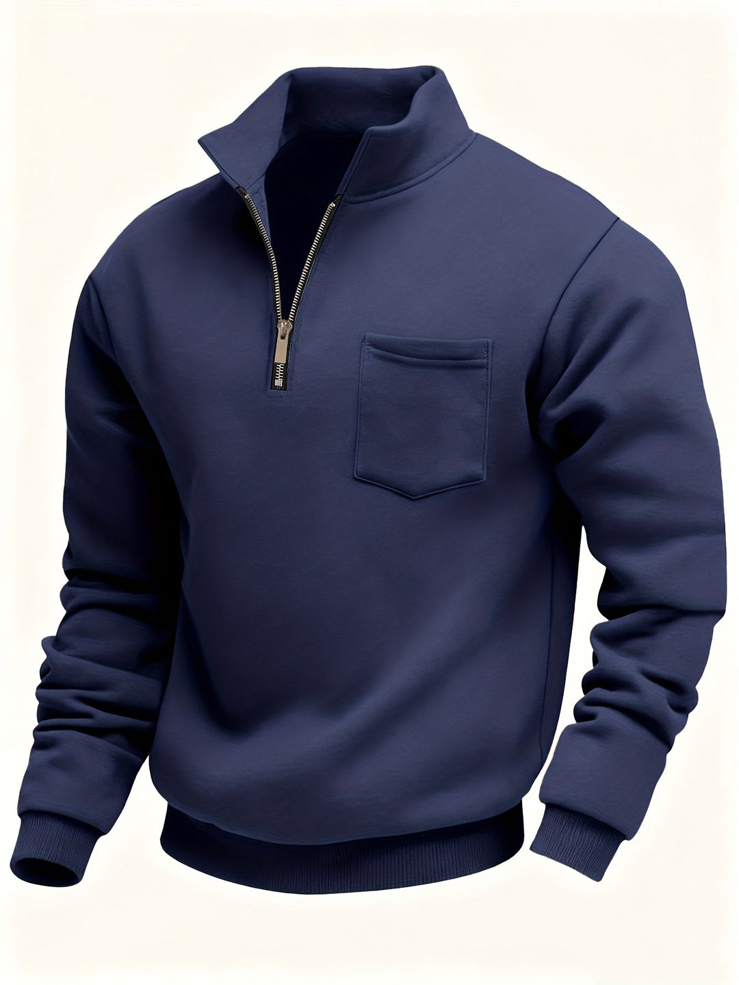 Emmett | Raffinerad Halv-Zip Pullover