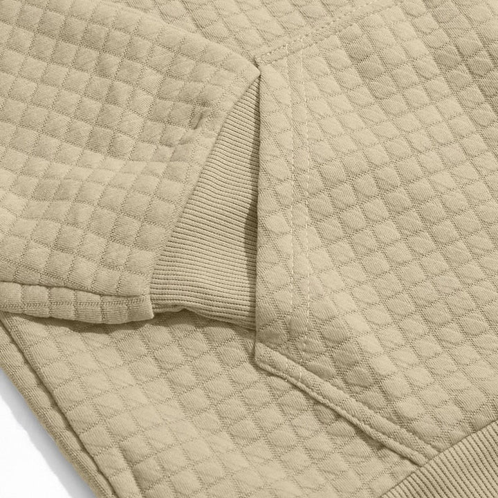 Bryce | Texturerad Komfort Hoodie