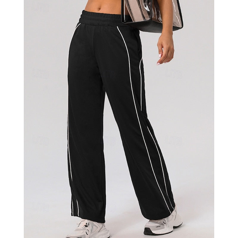 Maisie | Avslappnade joggers med sidosträck