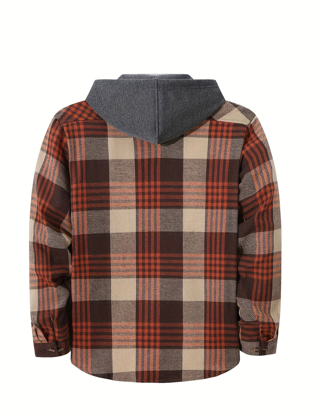 Braxton | Rutig Hoodie Skjorta