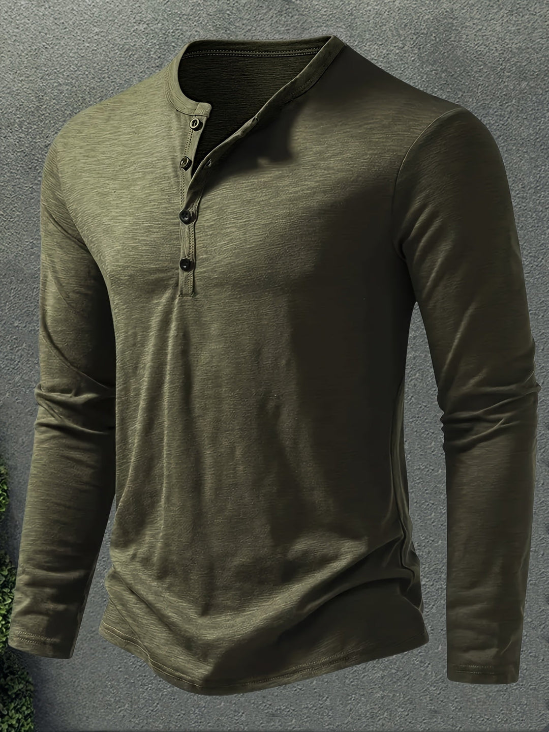 Dalton | Klassisk Knapp-Placket Henley