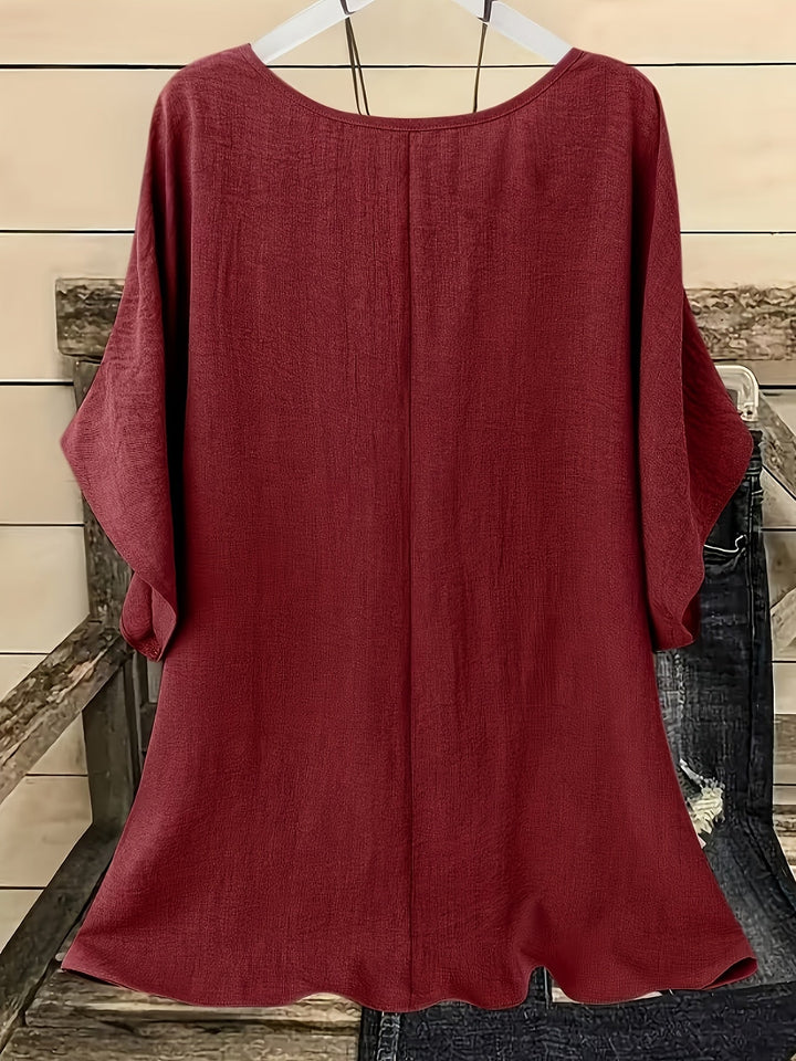 Maeve | Flowy Batwing Blus