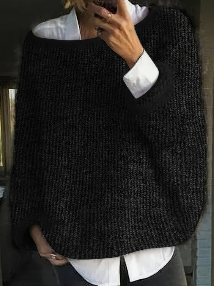 Noreen | Avslappnad Crew Neck Tröja