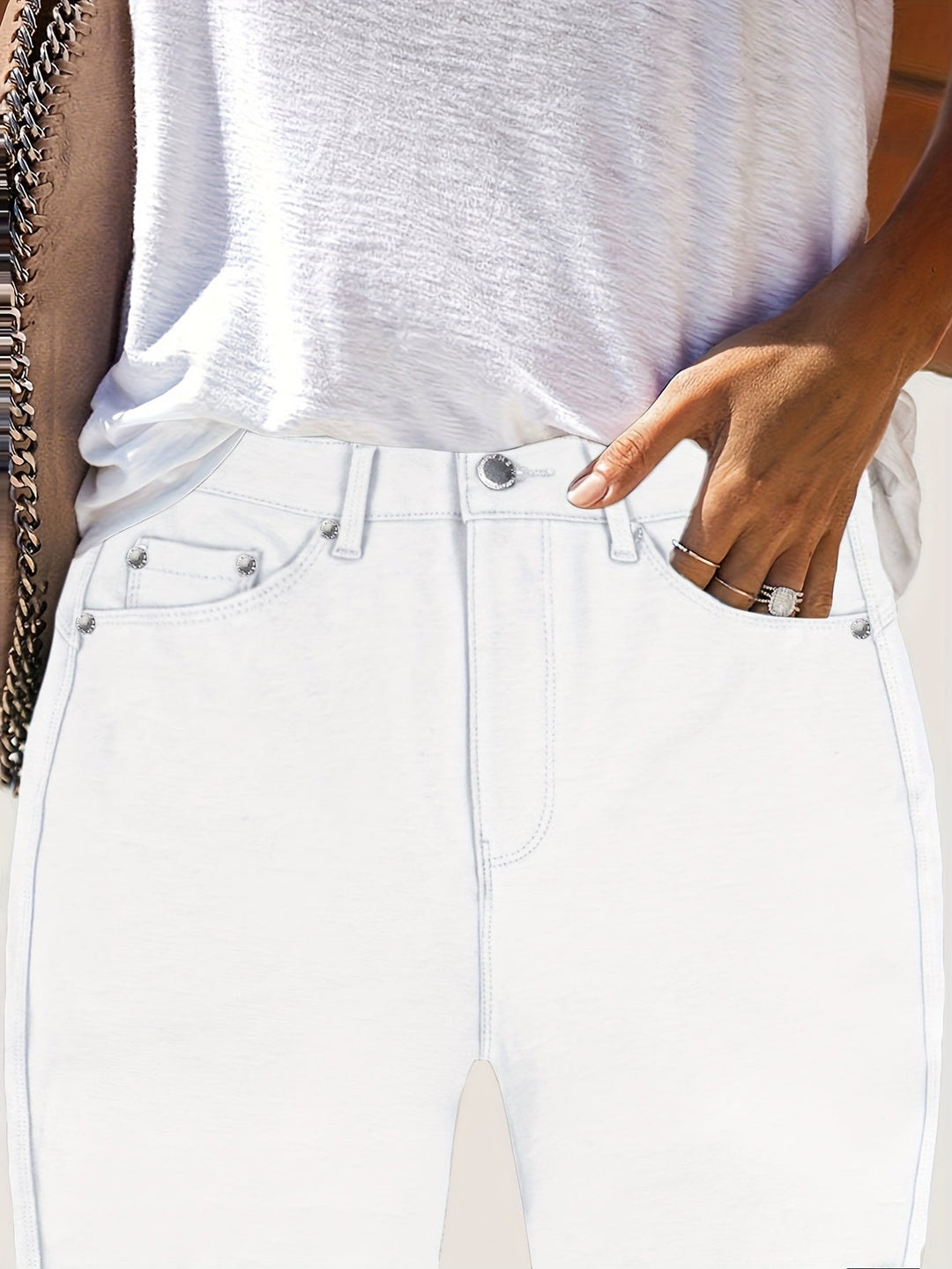 Joan | Högmidjade Skinny Jeans