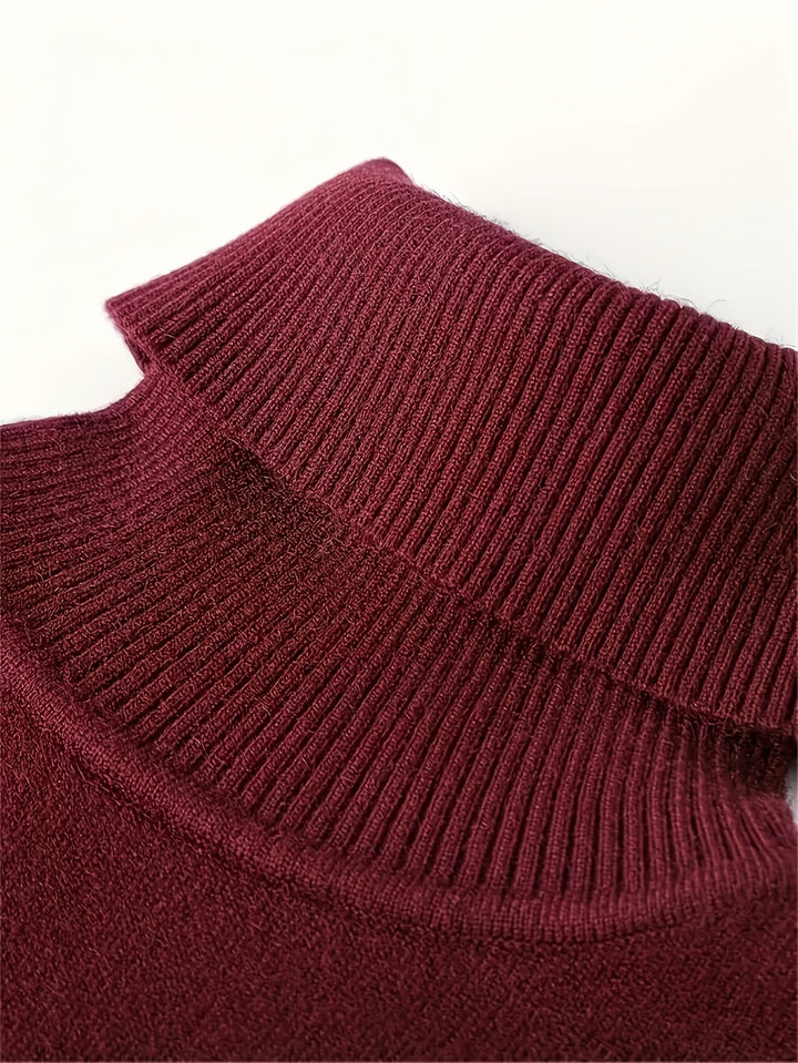 Dominic | Förfinad Höghalsad Turtleneck